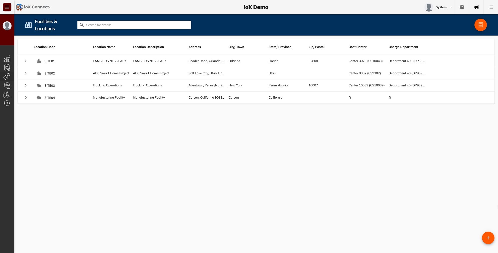 Asset Management - Multi-Site